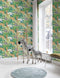 Noordwand - Good - Vibes - Behang - Jungle - Animals - groen - en - zwart