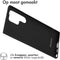 iMoshion Hoesje Geschikt voor Samsung Galaxy S23 Ultra Hoesje Siliconen - iMoshion Color Backcover - Zwart