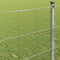 vidaXL - Veldafscheiding - 1,2x10 - m - Gegalvaniseerd - Staal