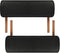 vidaXL - Inklapbare - massagetafel - 2 - zones - met - houten - frame - (zwart)