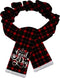 Plenty Gifts Kerst Sjaal - Hondensjaal - Good Dog - Rood/Groen - L