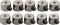Stelring Geschikt voor as: 1.5 mm Buitendiameter: 7 mm Dikte: 5 mm Modelcraft 10 stuk(s)
