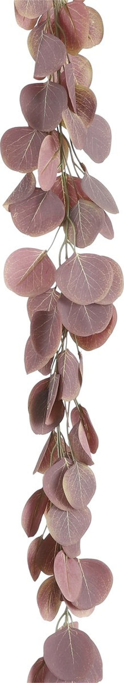Mica Decorations Eucalyptus Kunstslinger - L180 cm - Roze