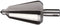 RUKO 101003 - Lepelboor 16 - 30.5 mm HSS - 3 vlakken schacht (1 stuk)