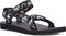 Teva W ORIGINAL UNIVERSAL - Dames Sandalen - Sneldrogende banden - SUN AND MOON BLACK/WHITE