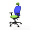 Piqueras y Crespo 2D036N1 - Bureaustoel - Verstelbare hoogte met armleuning - Pistache