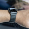 Decoded Traction Strap - Lederarmband voor Apple Watch 38/40 mm - Magneetsysteem - Zwart