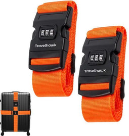 Kofferriem oranje 2 stuks