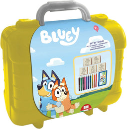 Bluey Reis Stempel- en Kleurkoffer