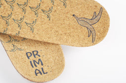 PRIMAL Soles® Duurzame Inlegzolen | Low Arch Bananas (Size 40-44)