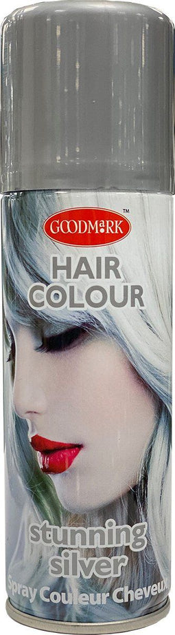 Witbaard Haar Spray - Haarspray - Tijdelijke haarkleur - Zilver (125 ML)