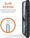 Urban Armor Gear Monarch Samsung Galaxy S21 Hoesje Crimson