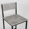 Sobuy OGT10-N - Bartafelset - 1 tafel en 2 stoelen - Grijs - 60x60x97 cm (2 stuks)