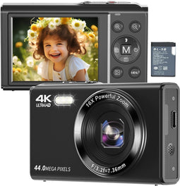 Avalect Optix One - Digitale Camera - 16x Optische Zoom - Full HD 1080P - Zwart