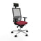 Bureaustoel met hoofdsteun Piqueras y Crespo 1D086N1 Kastanjebruin