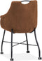 MX Sofa Eetkamerstoel Promise - Cognac (set van 2 stoelen)
