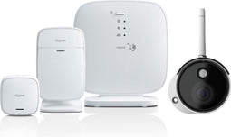 Gigaset Alarm Outdoor Box - Alarmsysteem met buitencamera - Cloud based Outdoor camera met Full HD video overdracht - Voor een slim en veilig huis - Inclusief deur- en bewegingssensor - Werkt o.a. met Philips Hue, Google Assistant, Amazon Alexa NUKI