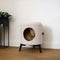 Kattenhuis Jean - Kattenhuis - Teddystof - Wit