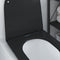 vidaXL - Snelle - Afneembare - Toiletbril - met - Soft - Close - - - Duroplast, - Zwart