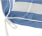 Stoelkussen DKD Home Decor Wit Hemelsblauw 42 x 4 x 115 cm
