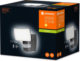 LEDVANCE Armatuur: voor muur, ENDURA PRO FLOOD TRACE / 24 W, 220…240 V, Warm wit, 3000 K, body materiaal: aluminum, IP44