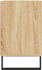 vidaXL - Tv-meubel - 69,5x30x50 - cm - bewerkt - hout - sonoma - eikenkleurig