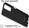 iMoshion Hoesje Geschikt voor Oppo A76 (4G) Hoesje Siliconen - iMoshion Color Backcover - Zwart