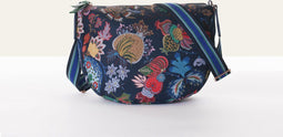Oilily-City Schoudertas Black Iris-Dames