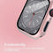 imoshion Screenprotector - Geschikt voor Apple Watch Series 4 / 5 / 6 / SE - 44mm - Roze Full Cover Hard Case / Beschermend Hoesje - Rosé goud