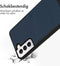 Accezz Samsung Galaxy S22 Plus - Back Cover - Premium Leather Card Slot - Donkerblauw