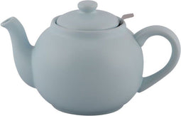 PLINT DENMARK - Theepot - Aardewerk - 1.5L - Met theefilter - Licht blauw