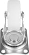 Benson Set van 4 zwenkwielen - 50 mm - wit - draagvermogen 30 kg
