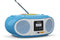 Technisat DigitRadio 1990 - Portable Radio/DAB(+)/CD-speler - DAB DAB+ FM-Radio - Klok Sleeptimer Zoemer alarm - USB 2.0 Audio in 3.5mm