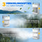 Vulpes Goods® Tech - Mini Airco PRO - Mobiele Airco 4in1 - 4 Windsnelheden 2 Luchtbevochtigingsstanden - Wit
