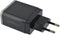 Mobiparts - Wall Charger - Dual USB 2.4A - Zwart