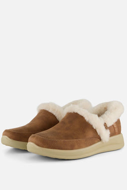 Skechers zy Escape - Dames Sloffen - Imitatieleer - Bruin