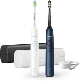Philips Sonicare 5500 HX7119/01 - Elektrische Tandenborstel - Optimal White-opzetborstel - Duopack