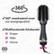 Infinity Goods 4-in-1 Föhnborstel - Keramische Magic Brush - 1200W - Zwart/Goud