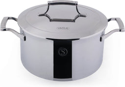 Saveur Selects Voyage Kookpan - Ø22 cm - Tri-Ply RVS - PFAS-vrij - Ovenbestendig - Inductie