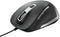Trust Fyda - Ergonomische Draadloze Muis - 600-5000 DPI - Zwart