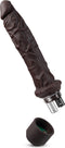 DR. SKIN SILICONE DR. RICHARD 9 INCH VIBRATING DILDO BROWN