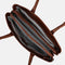 Berba Grote Schoudertas / Crossbodytas Dames - Leer - Gestreept - Laguna - Cognac