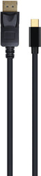 Cablexpert CCP-MDP2-6 - Mini DisplayPort naar DisplayPort - 1,8 m - Zwart
