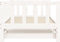 vidaXL - Slaapbank - met - onderschuifbed - 80x200 - cm - massief - grenenhout - wit