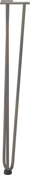 vidaXL - Haarspeld - tafelpoten - 4 - st - 72 - cm - massief - staal - naturel
