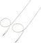 SpeaKa Professional SP-7870512 - Jackplug Audio Aansluitkabel 3,5 mm - SuperSoft kabelmantel - Wit