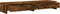 vidaXL - Monitorstandaard - met - lades - 100x27x15 - cm - hout - gerookt - eikenkleur