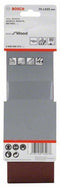 Bosch 2 608 606 071 - 3-delige schuurbandset - 75 x 533 mm - Korrel 80 (3 stuks)