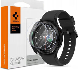Spigen GlastR Slim HD Screenprotector 3 Pack voor de Samsung Galaxy Watch 4 - 46mm
