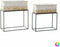 Plantenbakkenset DKD Home Decor 53,5 x 26 x 60 cm Metaal (2 Stuks)